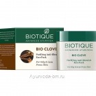 "Биотик" Маска От Прыщей с Гвоздикой (Bio Clove Purifying Anti-Blemish Face Pack) 75г. Biotique